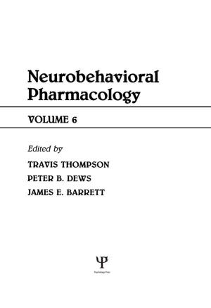 Cover of the book Advances in Behavioral Pharmacology by Jane Couchman