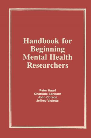 Cover of the book Handbook for Beginning Mental Health Researchers by Kempe Ronald Hope, Sr.