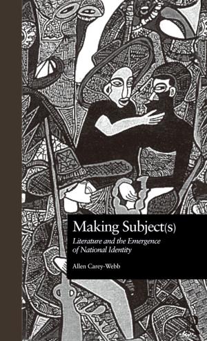 Cover of the book Making Subject(s) by Jess Melvin