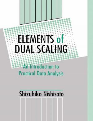 Cover of the book Elements of Dual Scaling by Sarah Ellen Graham