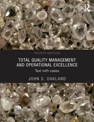 Cover of the book Total Quality Management and Operational Excellence by N. Jones, T. Wierzbicki