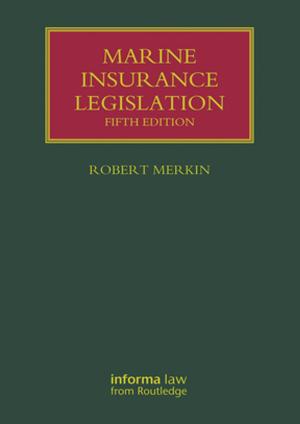 Cover of the book Marine Insurance Legislation by Richard L Dayringer