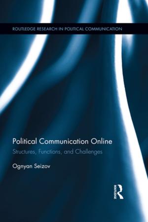 Cover of the book Political Communication Online by Jane Sunderland, Steven Dempster, Joanne Thistlethwaite