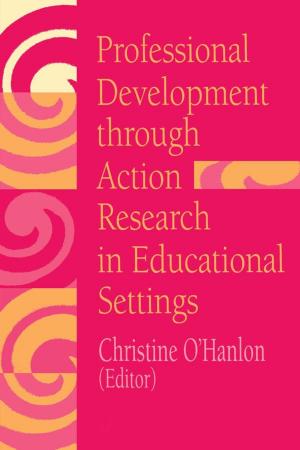 Cover of the book Professional Development Through Action Research by Damien Broderick
