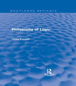 Cover of the book Philosophy of Logic (Routledge Revivals) by 