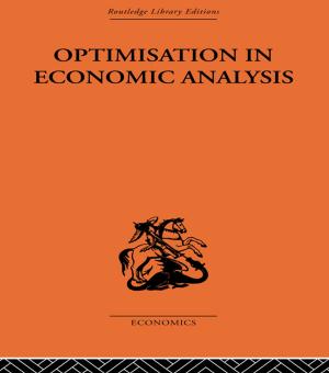 Book cover of Optimisation in Economic Analysis