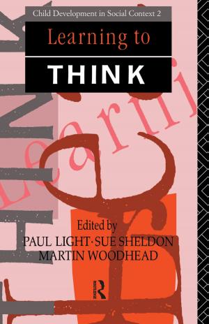 Cover of the book Learning to Think by Susan Bentham