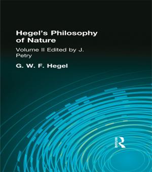 Cover of the book Hegel's Philosophy of Nature by Sebastian Evans