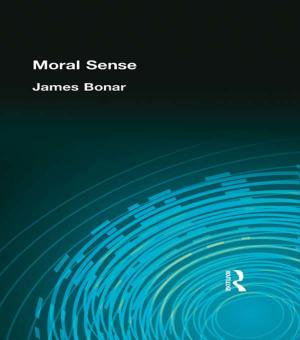 Cover of the book Moral Sense by Gillian Beer