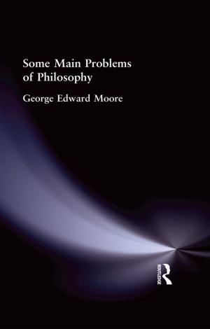 Book cover of Some Main Problems of Philosophy