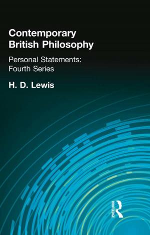Cover of the book Contemporary British Philosophy by Richard Bradley