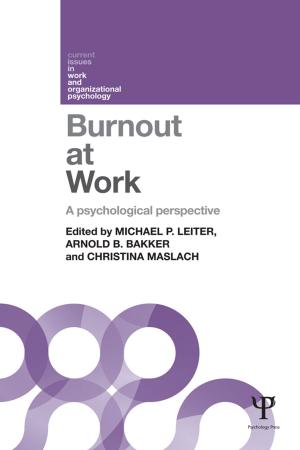 Cover of the book Burnout at Work by Simon Henderson