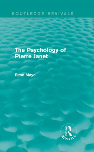 Book cover of The Psychology of Pierre Janet (Routledge Revivals)