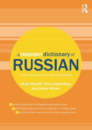 Cover of the book A Frequency Dictionary of Russian by Catherine MacMillan