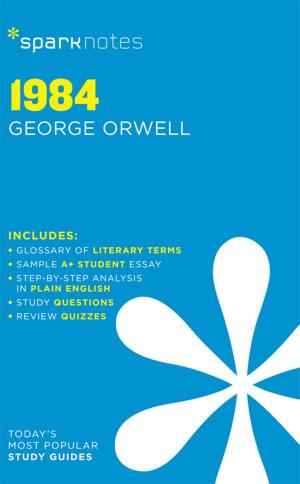Book cover of 1984 SparkNotes Literature Guide