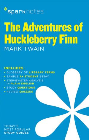 Cover of The Adventures of Huckleberry Finn SparkNotes Literature Guide