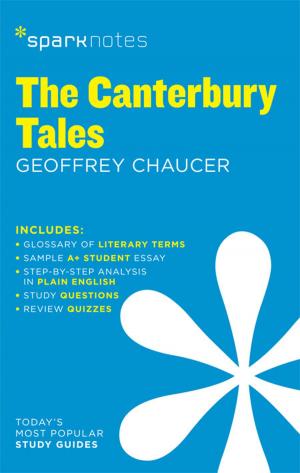 Book cover of The Canterbury Tales SparkNotes Literature Guide