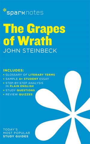 Book cover of The Grapes of Wrath SparkNotes Literature Guide
