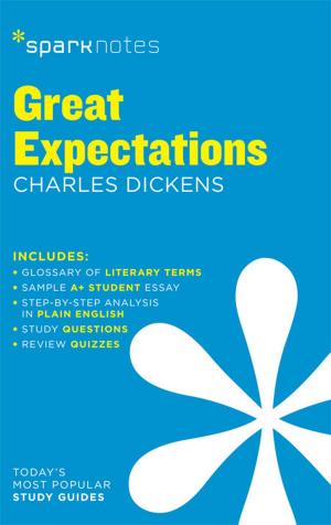 Book cover of Great Expectations SparkNotes Literature Guide