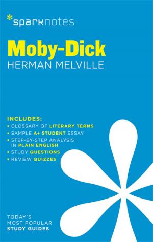 Book cover of Moby-Dick SparkNotes Literature Guide