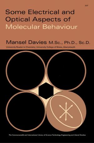 Cover of the book Some Electrical and Optical Aspects of Molecular Behaviour by Vincent Walsh, Beth Parkin, Mark Wilson