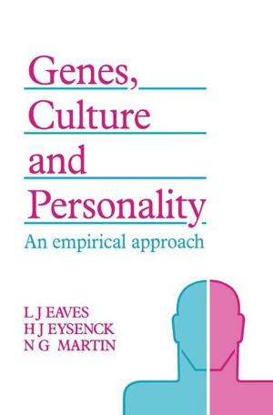 Book cover of Genes, Culture, and Personality