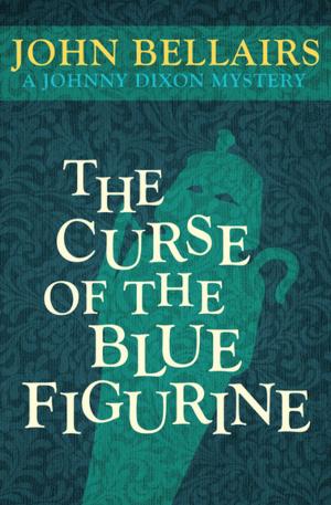 Book cover of The Curse of the Blue Figurine