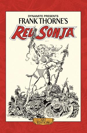 Book cover of Frank Thorne's Red Sonja: Art Edition