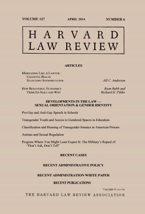 Cover of the book Harvard Law Review: Volume 127, Number 6 - April 2014 by Yale Law Journal