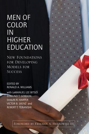 Cover of the book Men of Color in Higher Education by Roger McHaney