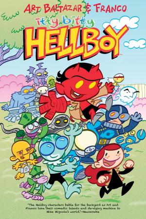 Book cover of Itty Bitty Hellboy