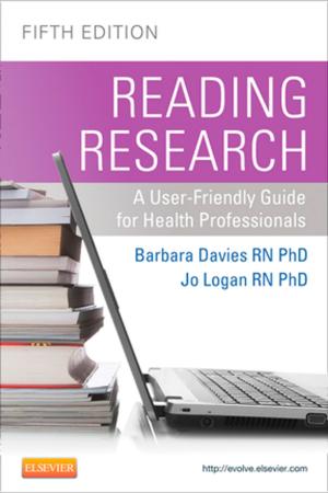 Cover of the book Reading Research, Fifth Canadian Edition - E-Book by Jerome Sarris, ND (ACNM), MHSc HMed (UNE), Adv Dip Acu (ACNM), Dip Nutri (ACNM), PhD (UQ), Jon Wardle, ND (ACNM), MPH, PhD (UQ)