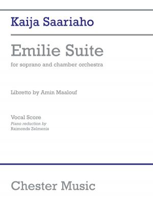 Cover of Kaija Saariaho: Emilie Suite (Vocal Score)