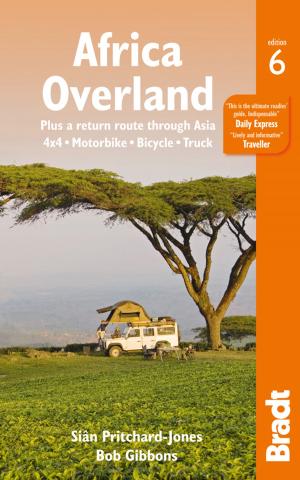 Book cover of Africa Overland: plus a return route through Asia - 4x4· Motorbike· Bicycle· Truck