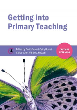 Book cover of Getting into Primary Teaching