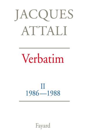 Cover of the book Verbatim by Jacques Attali