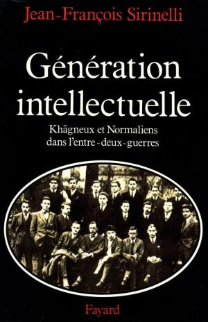 Cover of the book Génération intellectuelle by Madeleine Chapsal