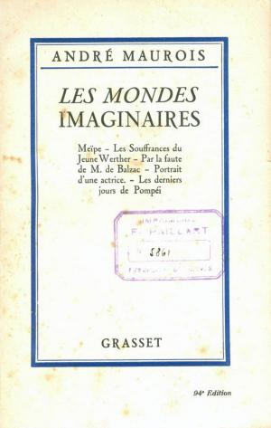 Cover of the book Les mondes imaginaires by Jules de Goncourt, Edmond de Goncourt