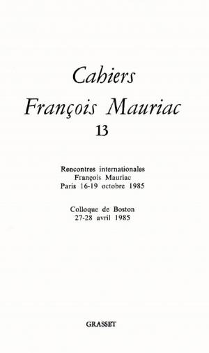 Cover of the book Cahiers numéro 13 (1986) by Dominique Fernandez de l'Académie Française, Arthur Dreyfus
