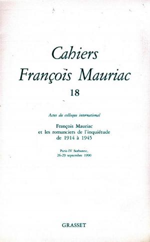 Cover of the book Cahiers numéro 18 by Sally Wiener Grotta