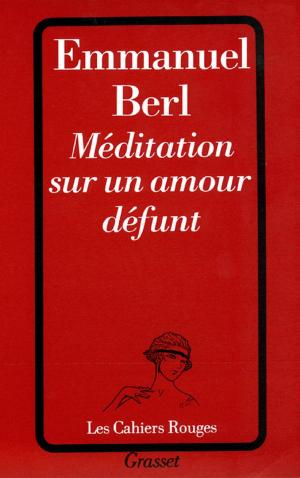 Cover of the book Méditation sur un amour défunt by Alain Minc
