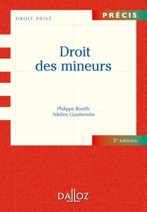 Cover of the book Droit des mineurs by Pierre Callé, Laurent Dargent