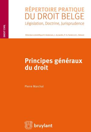Cover of the book Principes généraux du droit by Emilie Chevalier