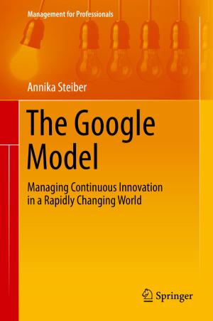 Cover of the book The Google Model by Dipak Basu, Victoria Miroshnik