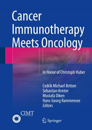 Cover of the book Cancer Immunotherapy Meets Oncology by Miao Jin, Xianfeng Gu, Ying He, Yalin Wang