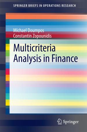 Book cover of Multicriteria Analysis in Finance