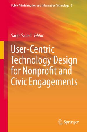 Cover of the book User-Centric Technology Design for Nonprofit and Civic Engagements by Dominique Hertzer
