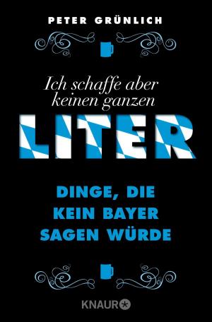 Cover of the book Ich schaffe aber keinen ganzen Liter by Elke Schneefuß