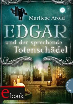 Book cover of Edgar und der sprechende Totenschädel