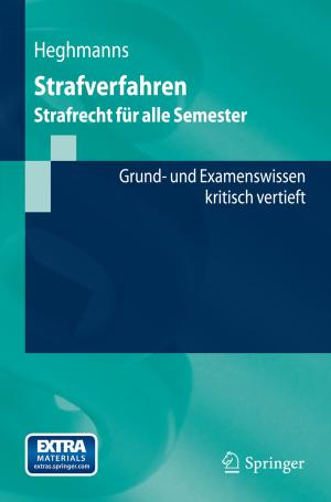 Cover of the book Strafverfahren by Shimon P. Vingron